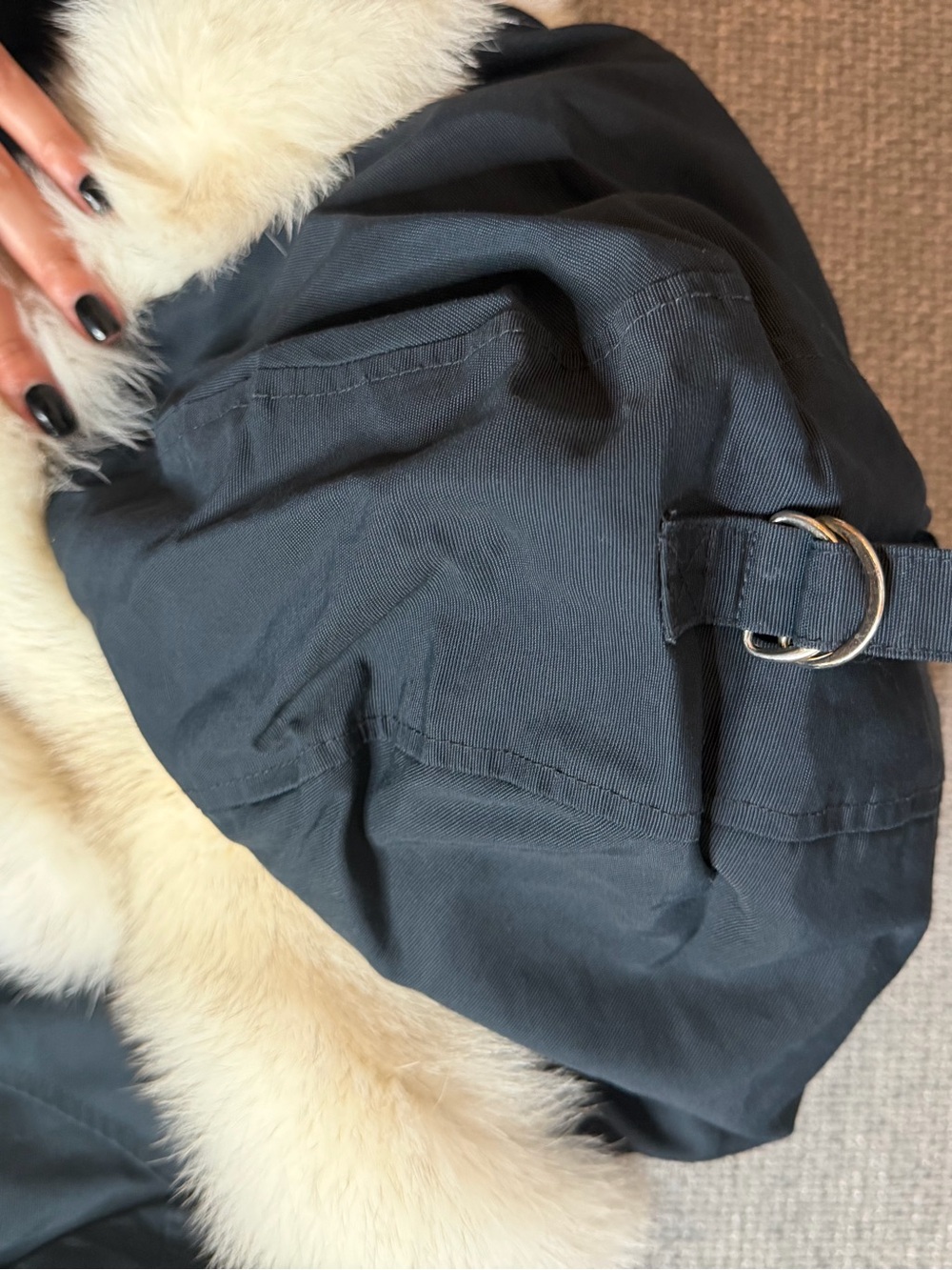 Moose Knuckles Down Filled Parka Real Fur Large - Picture 7 of 16